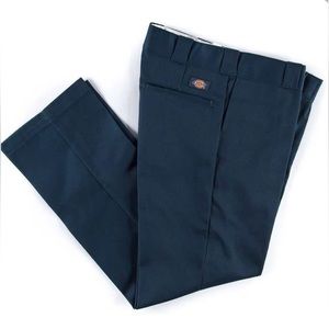 Navy Blue 30x34 Dickies Slim Fit Work Pant